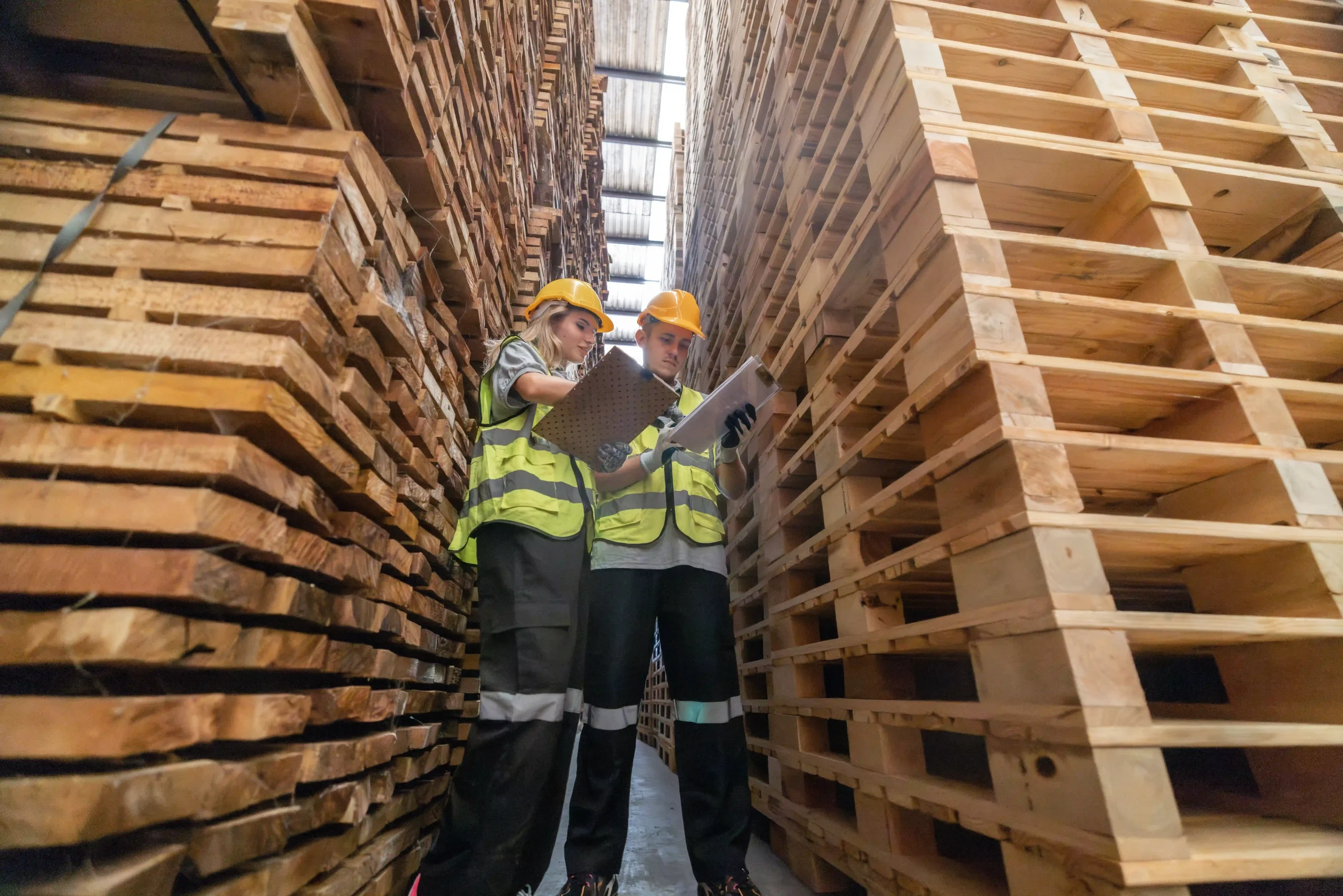 pallet safety storage